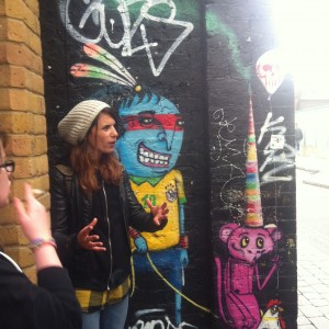 Lily Mixe, our lovely guide for the day